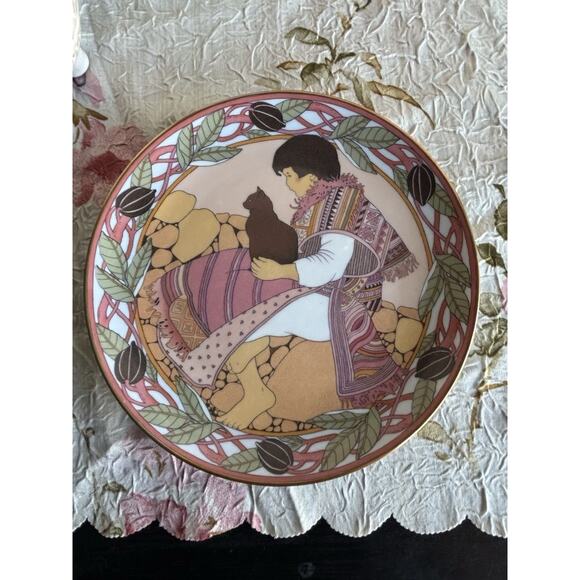 UNICEF Heinrich Collector Plate "Child of Mexico" 861 / 124,500 - Picture 4 of 7